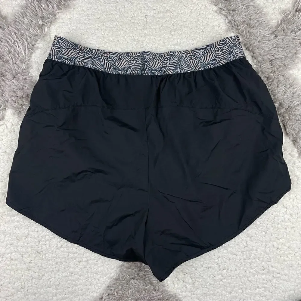 The Upside Run Zebra-print shorts